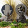 Zestaw Feng Shui Budda – Om – Szary i czarny (2 wzory) - obrazek 5