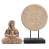 Zestaw Feng Shui Budda – Klasyczna mandala – Naturalny (2 wzory) - obrazek 3