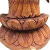 Ręcznie rzeźbiona figura Buddy – 100 cm Powitanie - obrazek 5