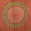 Rubinowo-Limonkowy Sarong Mandala - obrazek 3