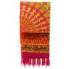 Rubinowo-Limonkowy Sarong Mandala - obrazek 4