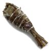 Pochodnia z Szałwii Uzdrowienia Duchowego (ametyst) 10 cm - obrazek 3