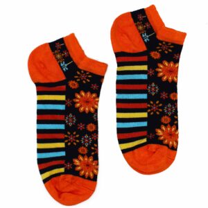 Skarpetki Bambusowe Hop Hare Niskie (36-40) - Kwiaty Mandali