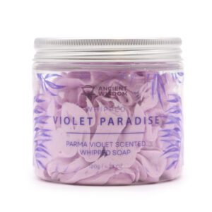 Musujące mydło w piance – Fiołek Parma – 120 g