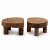 Niski teakowy ekspozytor – 24x10 cm - obrazek 4