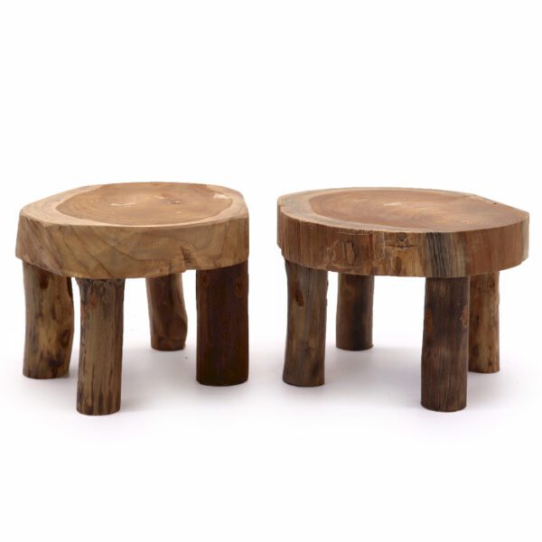 Średni teakowy ekspozytor – 27x15 cm