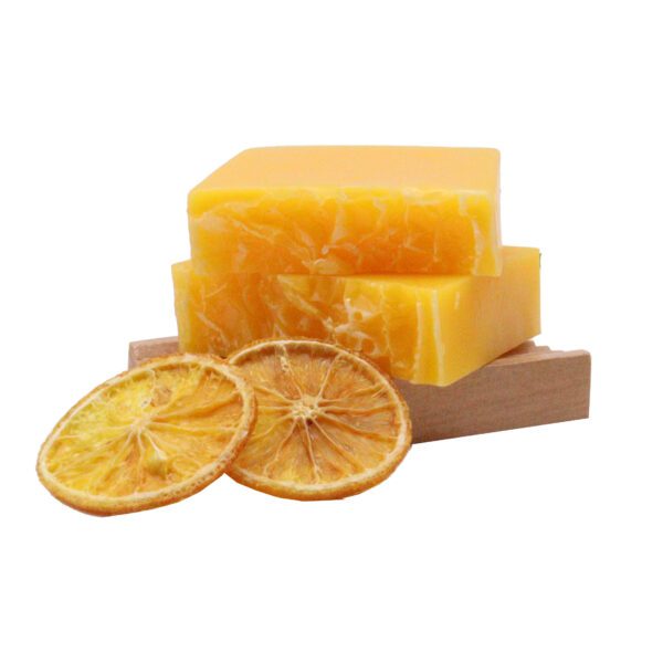 Mydło w kostce – Mandarynka i Miód – 100 g - obrazek 3