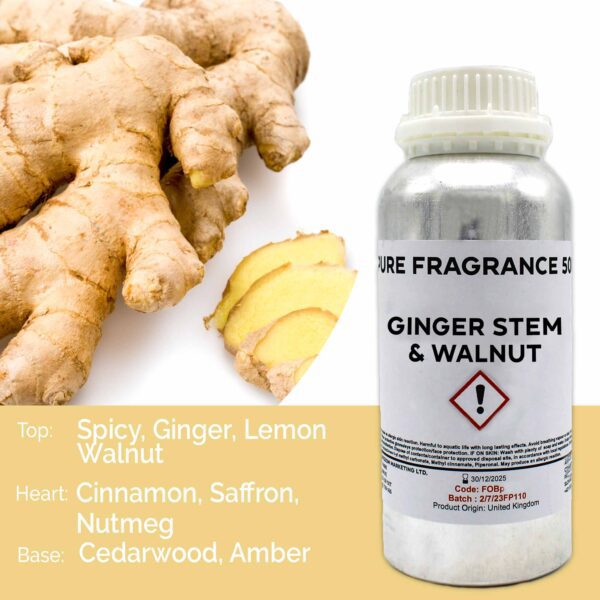 Ginger Stem & Walnut Pure Olej Zapachowy - 500ml
