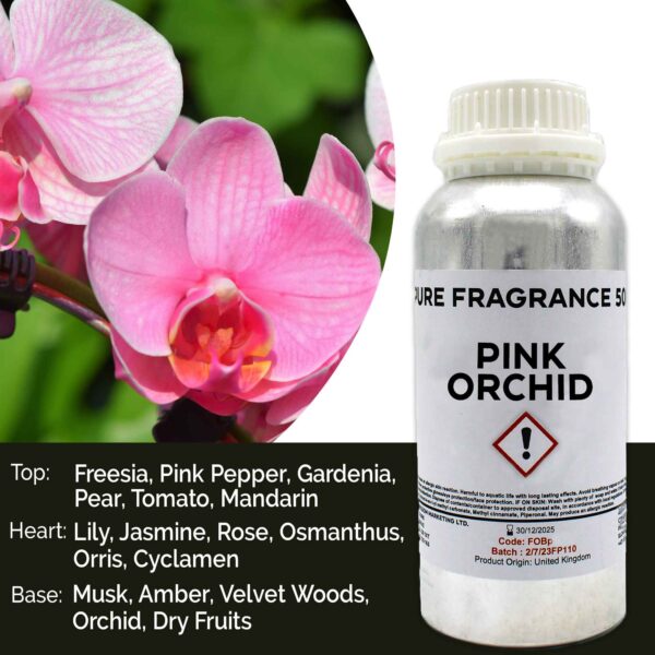 Różowa Orchidea Czysty Olej Zapachowy - 500ml