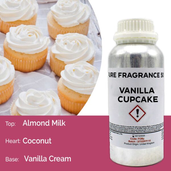 Wanilia Cupcake Pure Olej Zapachowy - 500ml