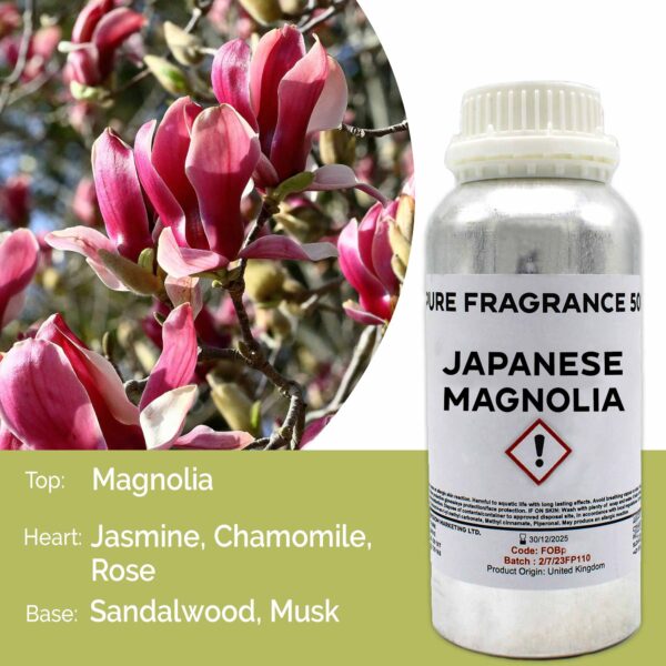 Japońska Magnolia Czysty Olej Zapachowy - 500ml