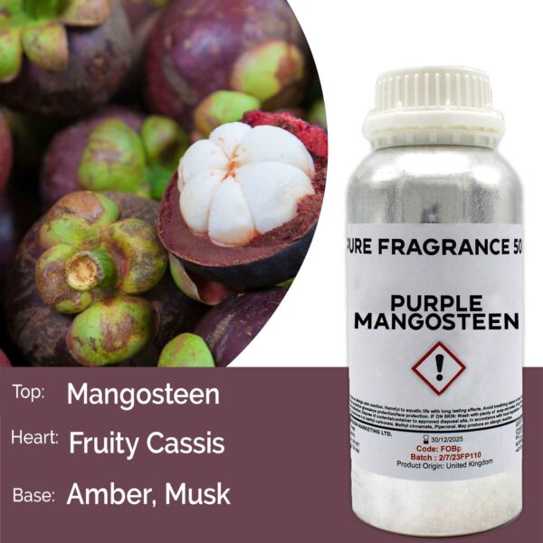Fioletowy Mangostan Czysty Olej Zapachowy - 500ml