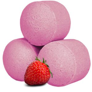 Woreczek 20 Mini Kulek do Kąpieli – Truskawka