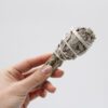 Pęk do okadzania – Mini Pochodnia z Białej Szałwii 10 cm - obrazek 4