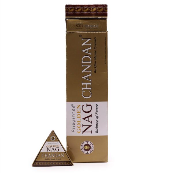 Stożki Backflow Golden Nag 42g – Chandan