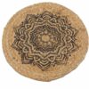 Naturalna Podkładka – Juta 30 cm – Wzór Mandala