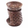 Mały kominek z kamienia mydlanego 8 cm – Klasyczny - obrazek 3