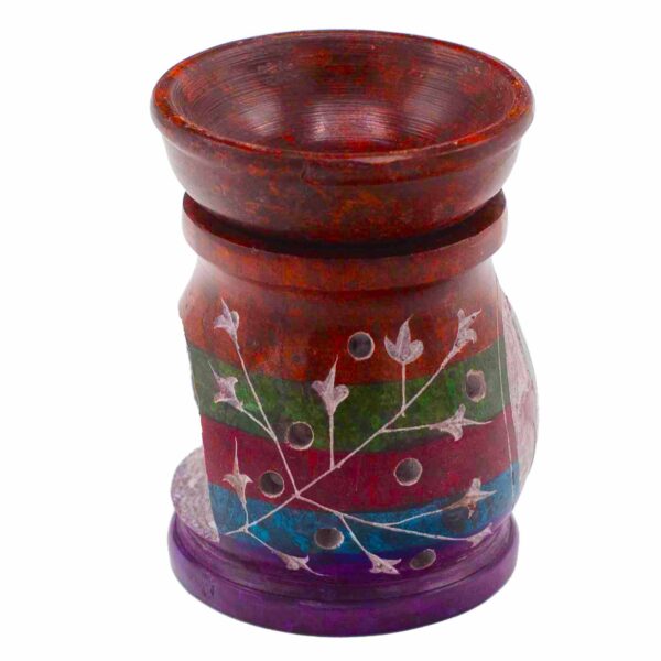 Kominek z kamienia mydlanego 10 cm – Hamsa – Pięć kolorów - obrazek 4