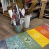 Dywanik do jogi 100% bawełna – 60x200 cm – 7 Czakr - obrazek 9