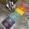 Dywanik do jogi 100% bawełna – 60x200 cm – 7 Czakr - obrazek 10