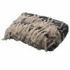 Koc Boho Comfort – 125x150 cm – Czarny i beżowy Regency - obrazek 2
