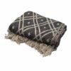 Koc Boho Comfort – 125x150 cm – Czarny i beżowy Regency - obrazek 4