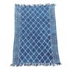 Ręcznie Wykonywany Indigo Pled – 170x120 cm – Północne Heerak - obrazek 2