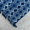 Ręcznie Wykonywany Indigo Bieżnik – 170x60 cm – Wzór Heerak - obrazek 3
