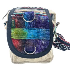 Torba na Ramię z Konopi - Tiedye