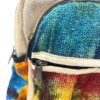 Średni Plecak z Konopi bez Wzoru - Tiedye - obrazek 3