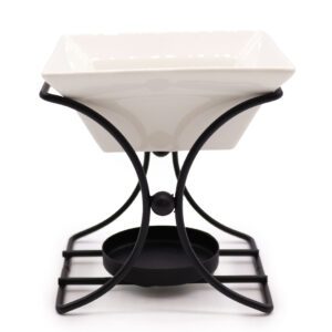 Ceramiczny i Metalowy Stojak – Kwadrat