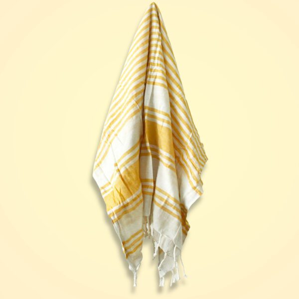 Ręcznik Hamman Spa – Żółć Wschodu Słońca – 90x170 cm