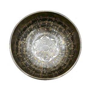 Tybetańska Misa Uzdrowienia z Grawerem – 16 cm – Mantra