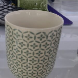 Kubki do herbaty ziołowej – Zielona mozaika