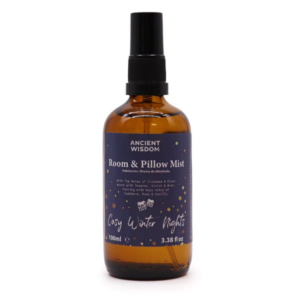 Spray do Pomieszczeń i Poduszek – Zimowe Wieczory – 100ml