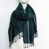 Duże Indyjskie Szale Boho - 75x180cm - Losowe Kolory ze Złotą Nitką - obrazek 2