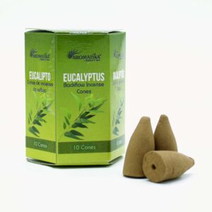 Kadzidła Masala Backflow (10 szt.) – Eukaliptus