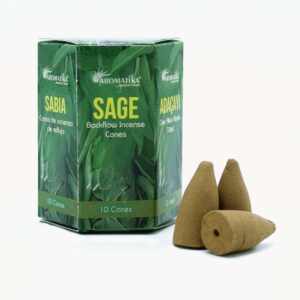 Kadzidła Masala Backflow (10 szt.) – Szałwia