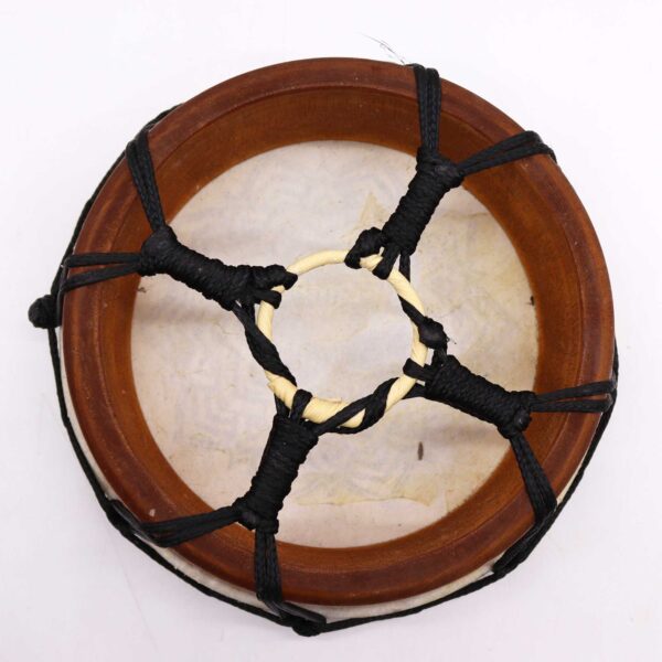 Szamański Bęben Mandala z Pałeczkami - 20 cm - obrazek 4