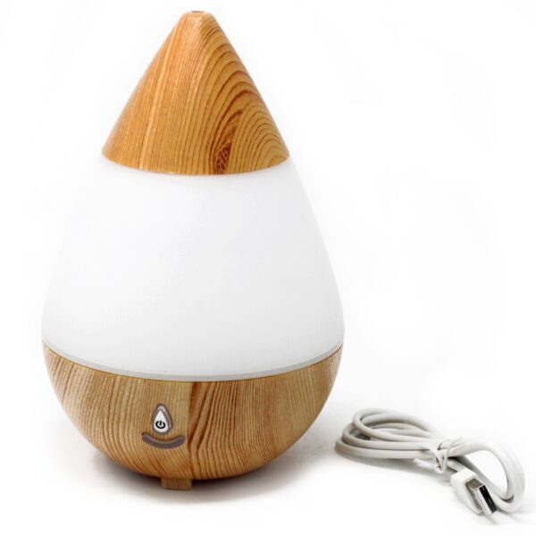 Dyfuzor aromatyczny – Łza – USB – Kolory LED