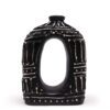 Wazon Owalny typu Donut – Czekoladowy 23 cm