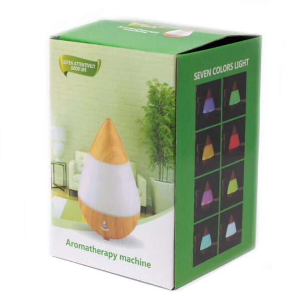 Dyfuzor aromatyczny – Łza – USB – Kolory LED - obrazek 2