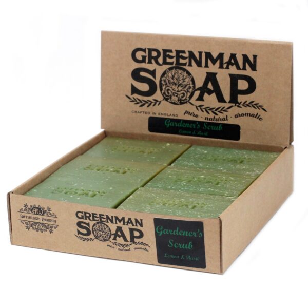 Mydło Greenman 100 g – Peeling dla ogrodnika - obrazek 2