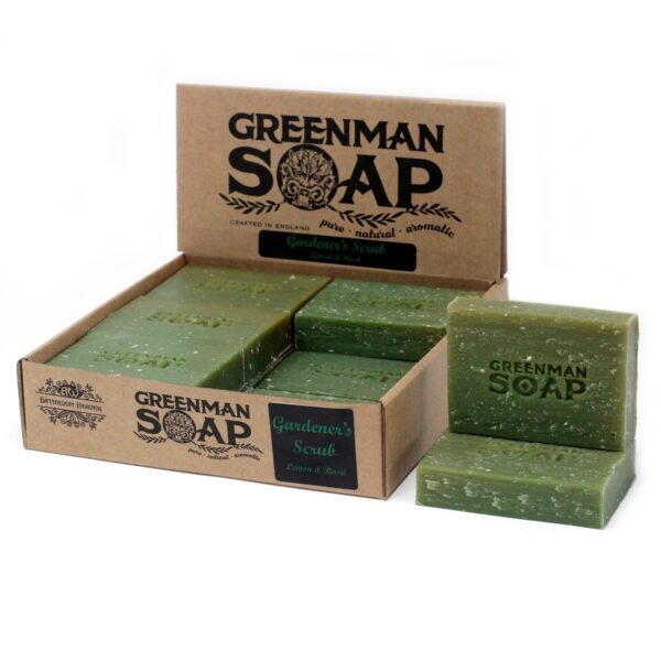 Mydło Greenman 100 g – Peeling dla ogrodnika - obrazek 3