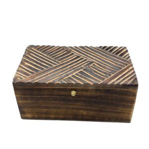 Vintage Deco - Wielofunkcyjne Pudełko 22x12x10 cm - Antyczne Linie