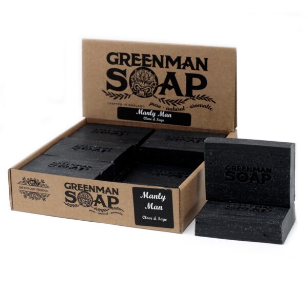 Mydło Greenman 100 g – Prawdziwy mężczyzna - obrazek 3