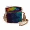 Torba na Ramię z Jednym Zamkiem z Konopi - Tiedye - obrazek 2