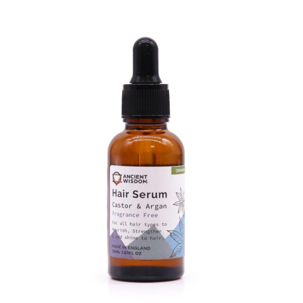 Serum do włosów organiczne 30ml – Bezzapachowe