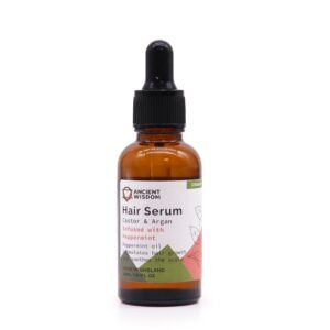 Serum do włosów organiczne 30ml – Mięta Pieprzowa
