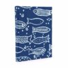 Notes w Bawełnianej Oprawie 20x15 cm - 96 stron - Indygo Ryby